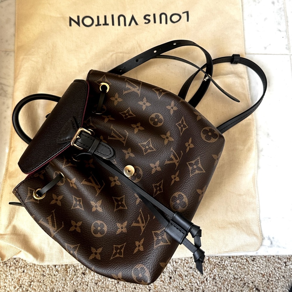 Louis Vuitton Bag Authentic Backpack Montsouris BB